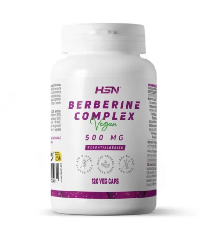 BERBERINA COMPLEX 500mg - 120 cápsulas