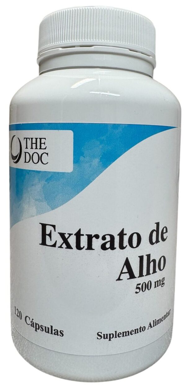 EXTRACTO SECO DE ALHO 500MG - 120 cápsulas - Image 2