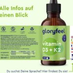 VITAMINA D3 & K2 (GOTAS NATURAIS) - 1700 gotas