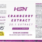 CRANBERRY (EXTRATO DE ARANDO VERMELHO) (20:1) 500mg - 120 cápsulas