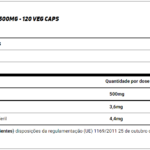 ACIDO ALFA LIPOICO (ALA) 500mg - 120 cápsulas