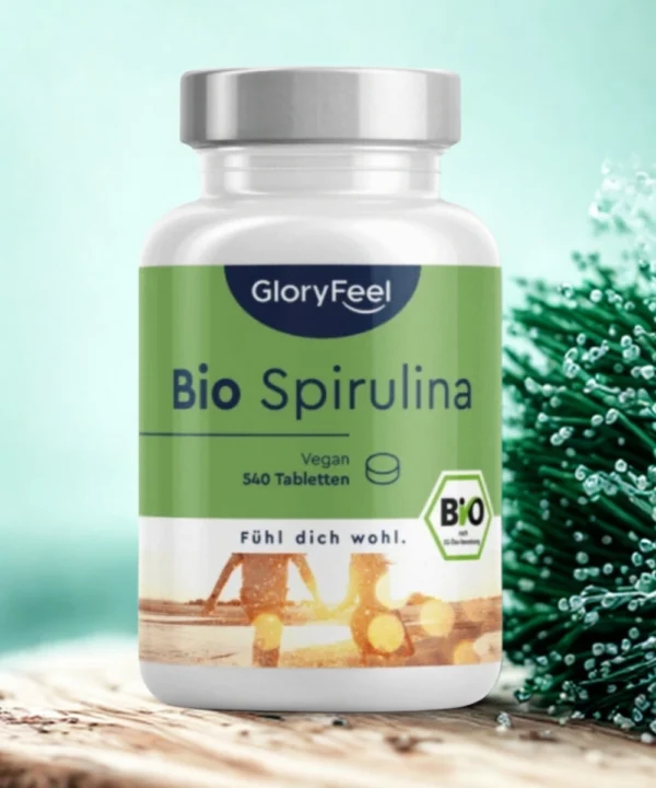 ESPIRULINA ORGÂNICA (CÁPSULAS 540*500MG)