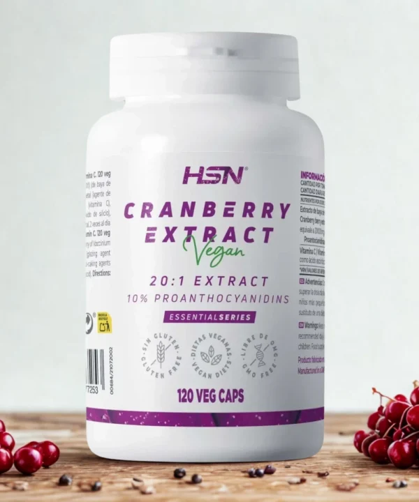 CRANBERRY (EXTRACTO) (20:1) 500mg - 120 cápsulas