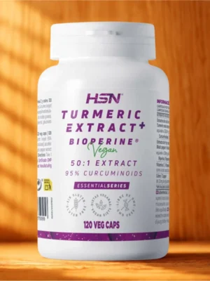 CURCUMA (50:1) 650mg (EXTRATO) + BIOPERINE® - 120 cápsulas