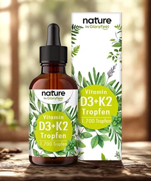VITAMINA D3 & K2 GOTAS NATURAIS - 1700 gotas
