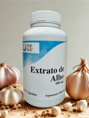 EXTRACTO SECO DE ALHO 500MG - 120 cápsulas
