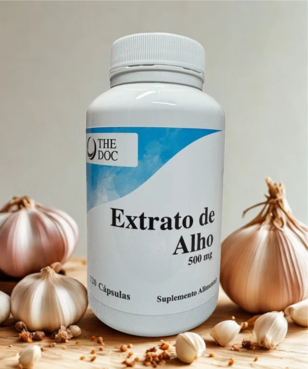 EXTRACTO SECO DE ALHO 500MG - 120 cápsulas