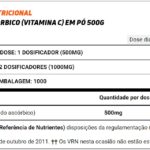 VITAMINA C (ÁCIDO ASCÓRBICO)  EM PÓ - 150g