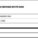 COLAGÉNIO HIDROLISADO (BOVINO) EM PÓ - 500g