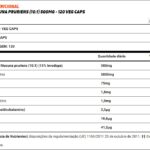 EXTRATO DE MUCUNA PRURIENS (10:1) 500mg - 120 cápsulas