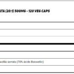 BOSWELLIA SERRATA (EXTRACTO) (20:1) 500mg- 120 cápsulas