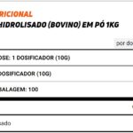 COLAGÉNIO HIDROLISADO (BOVINO) EM PÓ - 1KG
