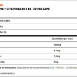 L-TRIPTÓFANO 500mg + VITAMINAS B6 & B3 - 30 cápsulas