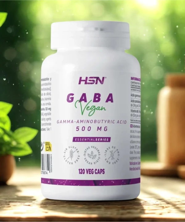 GABA 500mg - 120 cápsulas