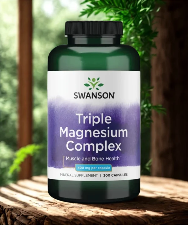 MAGNÉSIO TRIPLO COMPLEX 400mg - 300 cápsulas