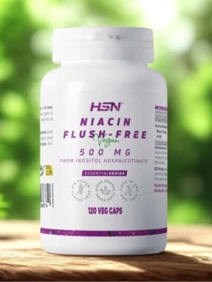 NIACINA (VITAMINA B3) FLUSH-FREE 500mg - 120 cápsulas