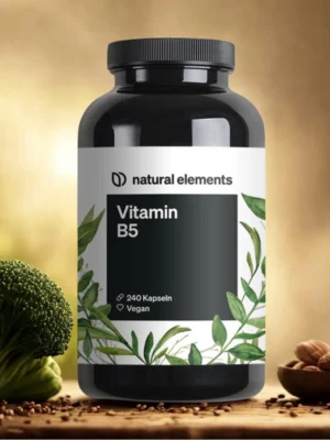 Vitamina B5 -500mg - 240 Cápsulas