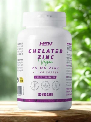 ZINCO BISGLICINATO (25mg ZINCO + 1mg COBRE) - 120 cápsulas